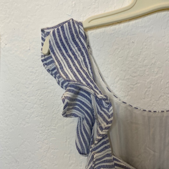 Lost + Wander Blue/White Striped Dress - Picture 7 of 8